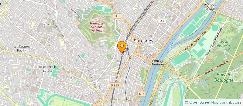 localisation de l'entreprise SYNDICAT COPROPRIETE 22-24 RUE CLUSERET à SURESNES