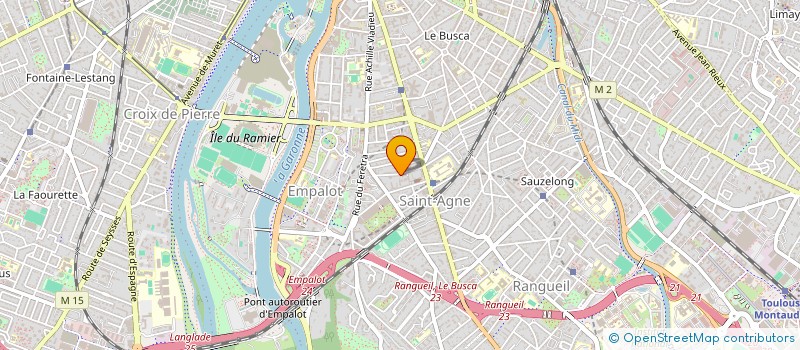 localisation de l'entreprise SYNDICAT COPROPRIETE 28 R MARAN  TOULOUSE