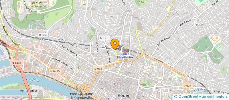 localisation de l'entreprise SYNDICAT COPROPRIETE 32 RUE BOUQUET à ROUEN