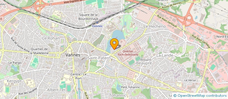 localisation de l'entreprise SYNDICAT COPROPRIETE à VANNES