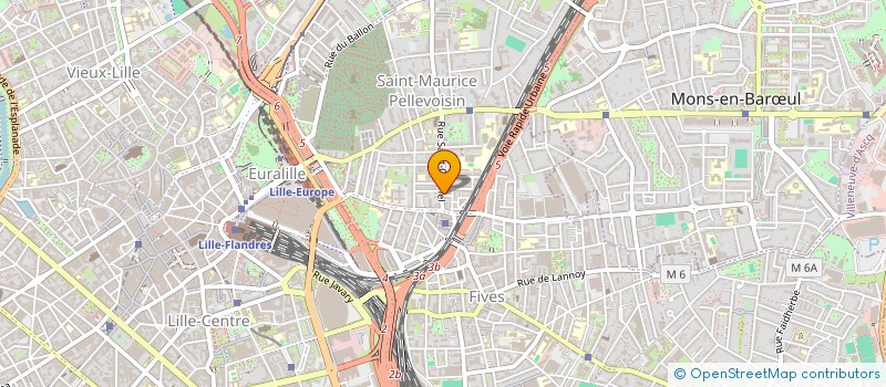 localisation de l'entreprise SYNDICAT COPROPRIETE à LILLE