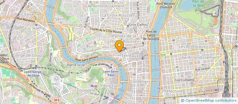 localisation de l'entreprise SYNDICAT COPROPRIETE à LYON