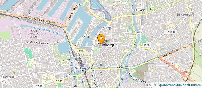 localisation de l'entreprise SYNDICAT COPROPRIETE à DUNKERQUE