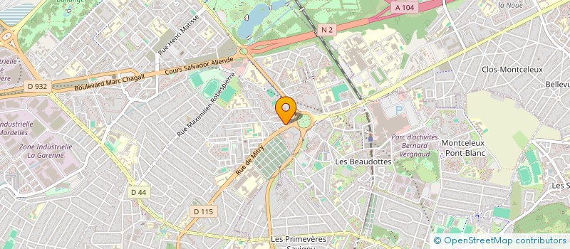 localisation de l'entreprise SYNDICAT COPROPRIETE à AULNAY-SOUS-BOIS