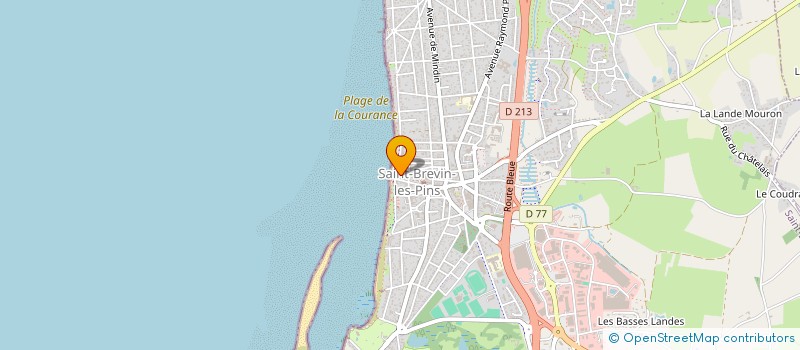 localisation de l'entreprise SYNDICAT COPROPRIETE à SAINT-BREVIN-LES-PINS