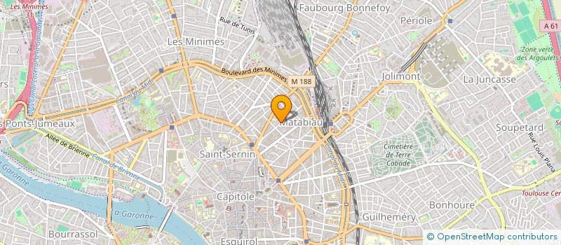 localisation de l'entreprise SYNDICAT COPROPRIETE 41 R RAYMOND 4 à TOULOUSE