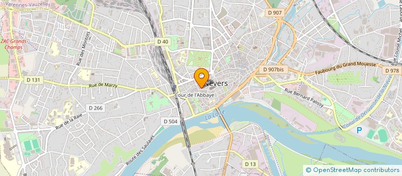 localisation de l'entreprise SYNDICAT COPROPRIETE à NEVERS