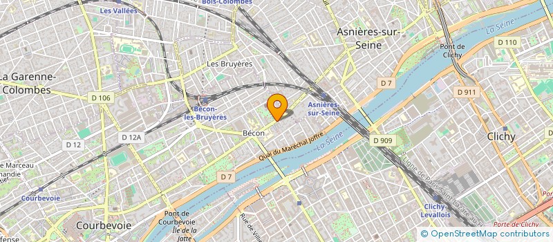 localisation de l'entreprise SYNDICAT COPROPRIETE à COURBEVOIE