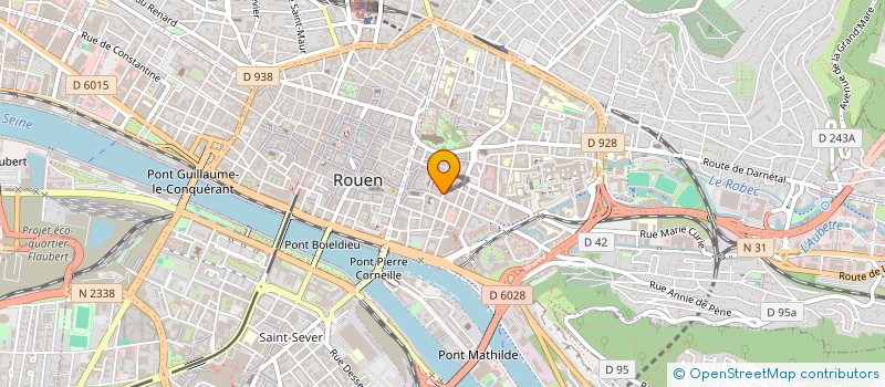 localisation de l'entreprise SYNDICAT COPROPRIETE 45 RUE VICTOR HUGO à ROUEN