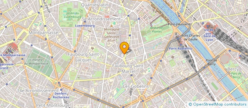 localisation de l'entreprise SYNDICAT COPROPRIETE 47 RUE CENSIER  PARIS