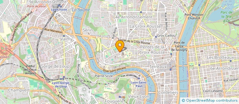 localisation de l'entreprise SYNDICAT COPROPRIETE 50 RUE DUPONT à LYON