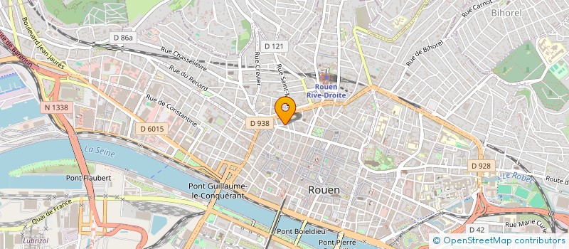 localisation de l'entreprise SYNDICAT COPROPRIETE 50 RUE ST PATRICE à ROUEN