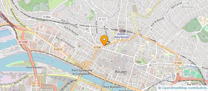 localisation de l'entreprise SYNDICAT COPROPRIETE 55 BD DE LA MARNE à ROUEN