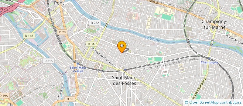 localisation de l'entreprise SYNDICAT COPROPRIETE 56 AV DE TUNIS à SAINT-MAUR-DES-FOSSES