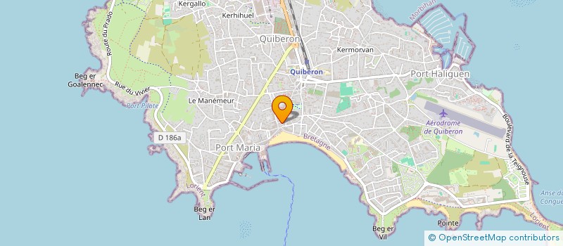 localisation de l'entreprise SYNDICAT COPROPRIETE 6 ET 12 PL HOCHE  QUIBERON