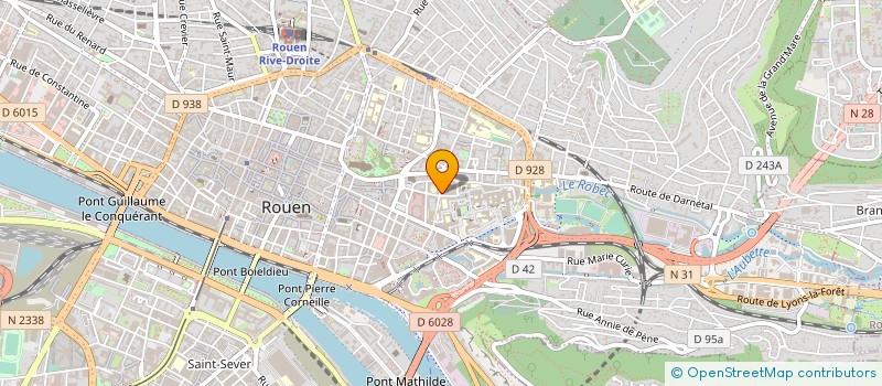 localisation de l'entreprise SYNDICAT COPROPRIETE 6 RUE EDOUARD ADAM à ROUEN