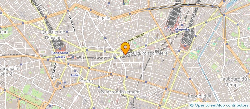 localisation de l'entreprise SYNDICAT COPROPRIETE 62 RUE LAFAYETTE  PARIS