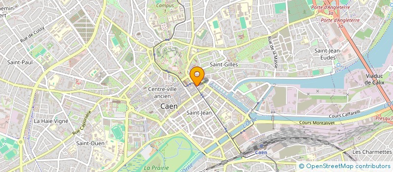 localisation de l'entreprise SYNDICAT COPROPRIETE 7 AV DU SIX JUIN à CAEN
