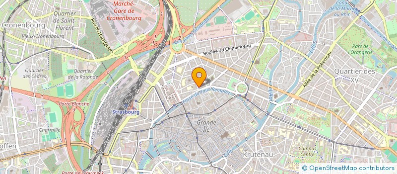 localisation de l'entreprise SYNDICAT COPROPRIETE 8 FG DE PIERRE à STRASBOURG