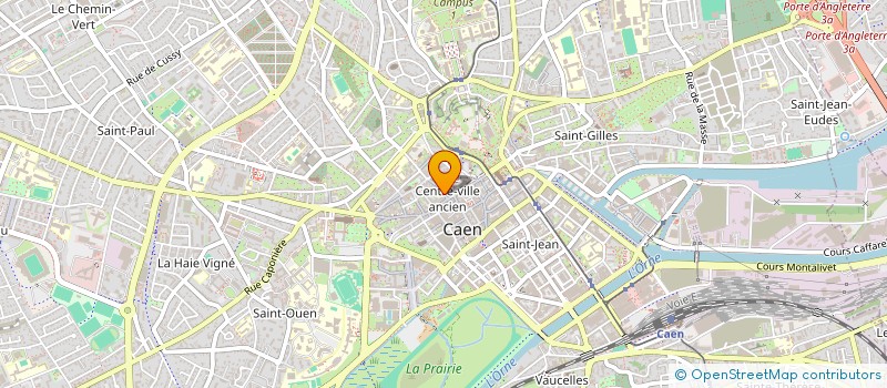 localisation de l'entreprise SYNDICAT COPROPRIETE 9 RUE FROIDE à CAEN