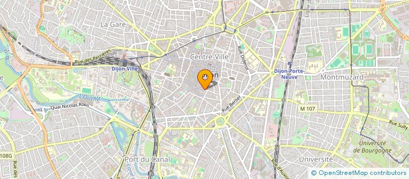 localisation de l'entreprise SYNDICAT COPROPRIETE AMIRAL ROUSSIN N 21  DIJON