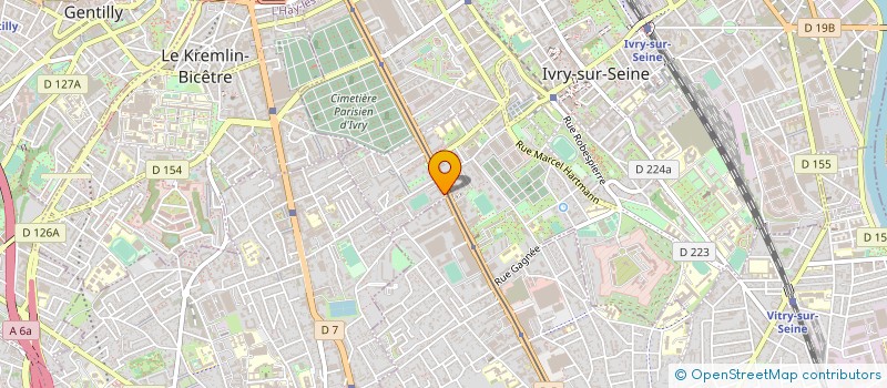 localisation de l'entreprise SYNDICAT COPROPRIETE AV DE STALINGRAD à IVRY-SUR-SEINE