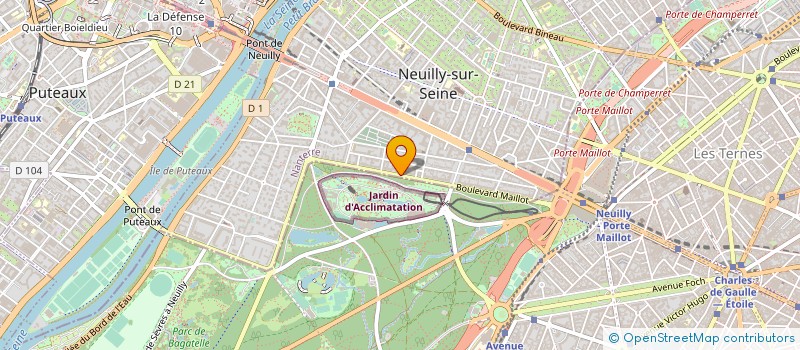 localisation de l'entreprise SYNDICAT COPROPRIETE BARRES à NEUILLY-SUR-SEINE