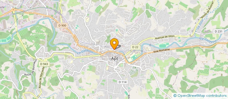 localisation de l'entreprise SYNDICAT COPROPRIETE BARRIELLE  APT