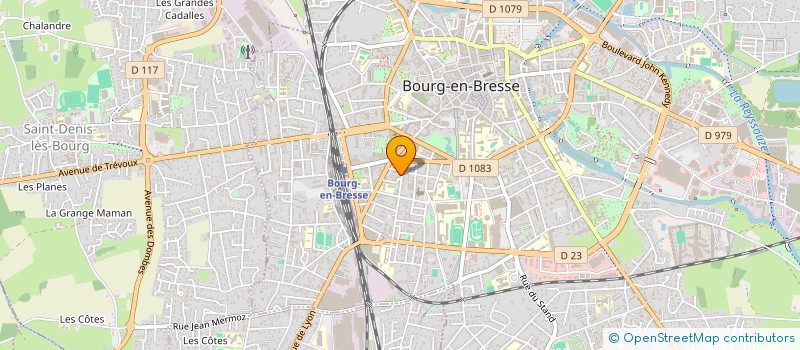 localisation de l'entreprise SYNDICAT COPROPRIETE BEL AIR à BOURG-EN-BRESSE