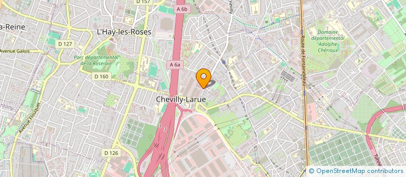 localisation de l'entreprise SYNDICAT COPROPRIETE BICETRE à L'HAY-LES-ROSES