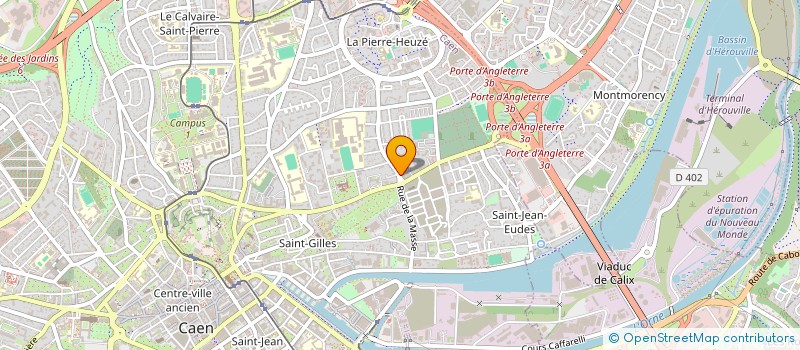 localisation de l'entreprise SYNDICAT COPROPRIETE CALMETTE à CAEN