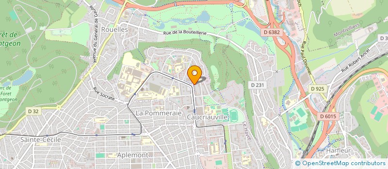 localisation de l'entreprise SYNDICAT COPROPRIETE CAUCRIAUVILLE A à LE HAVRE