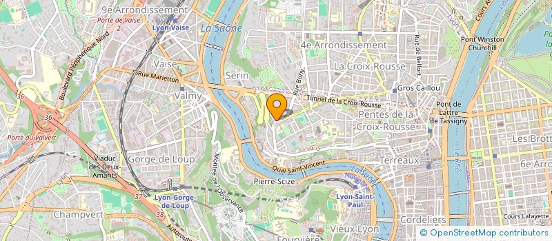 localisation de l'entreprise SYNDICAT COPROPRIETE CHAUFFAGE BEAU SITE  LYON