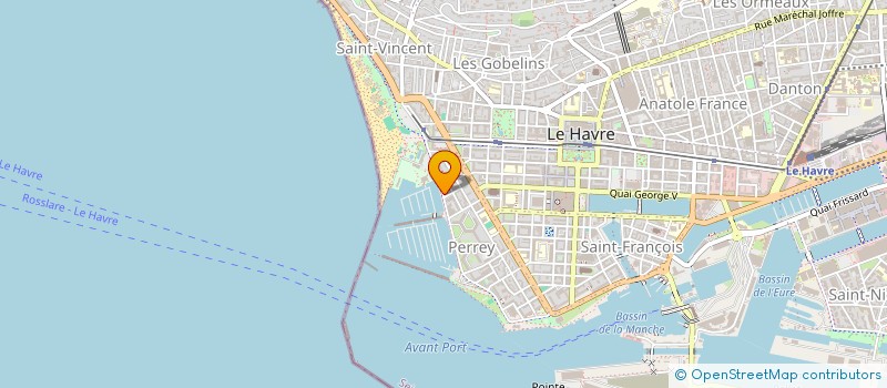 localisation de l'entreprise SYNDICAT COPROPRIETE CLEMENCEAU à LE HAVRE