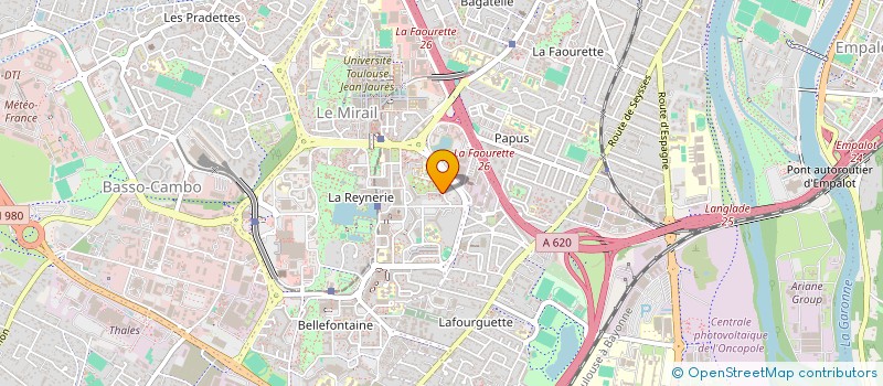 localisation de l'entreprise SYNDICAT COPROPRIETE D'ANDRE MESSAGER à TOULOUSE