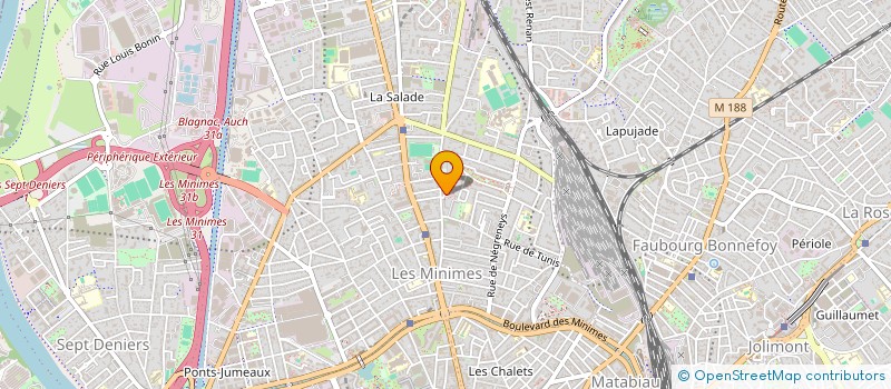 localisation de l'entreprise SYNDICAT COPROPRIETE D'ESTEBE III à TOULOUSE