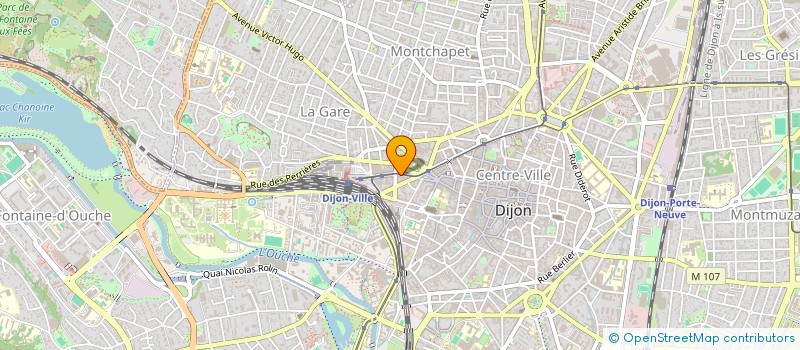 localisation de l'entreprise SYNDICAT COPROPRIETE DARCY N23  DIJON