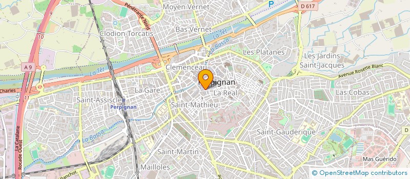 localisation de l'entreprise SYNDICAT COPROPRIETE DE LA POISSONNERIE  PERPIGNAN