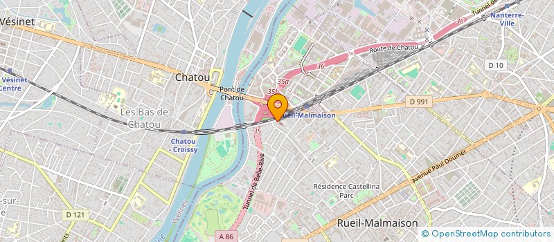 localisation de l'entreprise SYNDICAT COPROPRIETE DE SEINE à RUEIL-MALMAISON