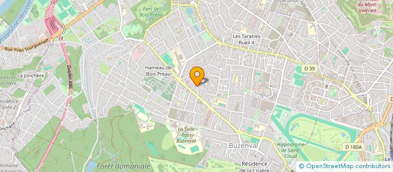 localisation de l'entreprise SYNDICAT COPROPRIETE DES LILAS à RUEIL-MALMAISON