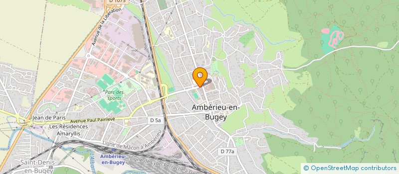 localisation de l'entreprise SYNDICAT COPROPRIETE DOUAUMONT à AMBERIEU-EN-BUGEY