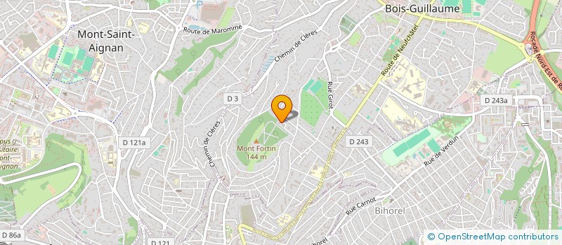 localisation de l'entreprise SYNDICAT COPROPRIETE DU BOIS à BOIS-GUILLAUME