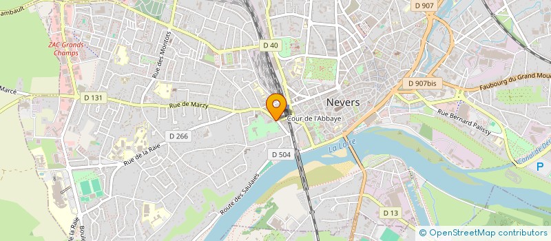 localisation de l'entreprise SYNDICAT COPROPRIETE DU CLOITRE ST BENIN à NEVERS