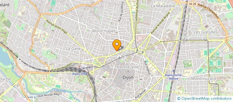 localisation de l'entreprise SYNDICAT COPROPRIETE DUPUIS N3  DIJON