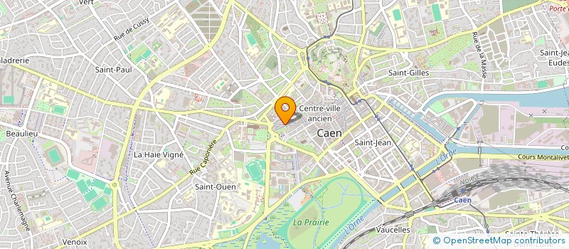 localisation de l'entreprise SYNDICAT COPROPRIETE ECUYERS à CAEN