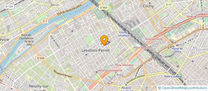 localisation de l'entreprise SYNDICAT COPROPRIETE EDOUARD VAILLANT à LEVALLOIS-PERRET