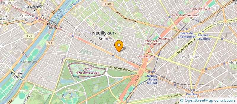 localisation de l'entreprise SYNDICAT COPROPRIETE EMILE BERGERAT à NEUILLY-SUR-SEINE