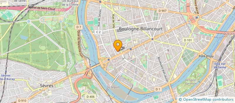 localisation de l'entreprise SYNDICAT COPROPRIETE ESNEAULT PELTERIE à BOULOGNE-BILLANCOURT