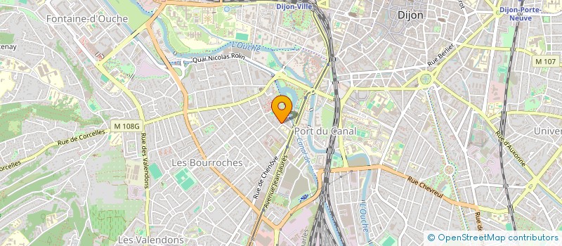 localisation de l'entreprise SYNDICAT COPROPRIETE FERRY N 8  DIJON