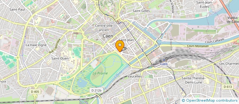 localisation de l'entreprise SYNDICAT COPROPRIETE FOCH à CAEN